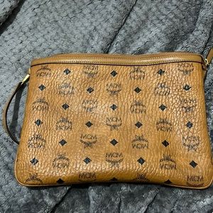 Mcm tote bag wristlet